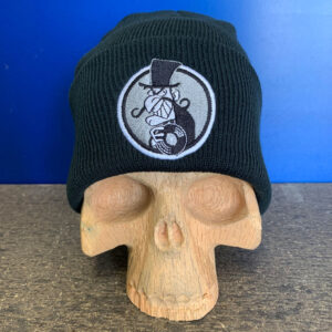 Black Vinyl Villain Beanie