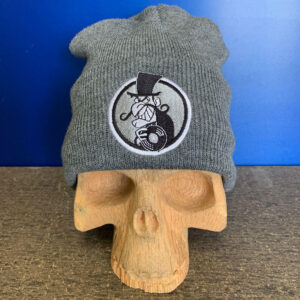 Gray Vinyl Villain Beanie